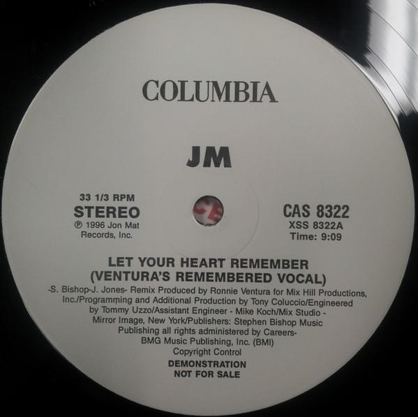 12inch Record JOHNNY MATHIS - Let Your Heart Remember CAS8322 Columbia 1996 US Dance & Electronica Used
12inch Record JOHNNY MATHIS - Let Your Heart Remember CAS8322 Columbia 1996 US Dance & Electronica Used