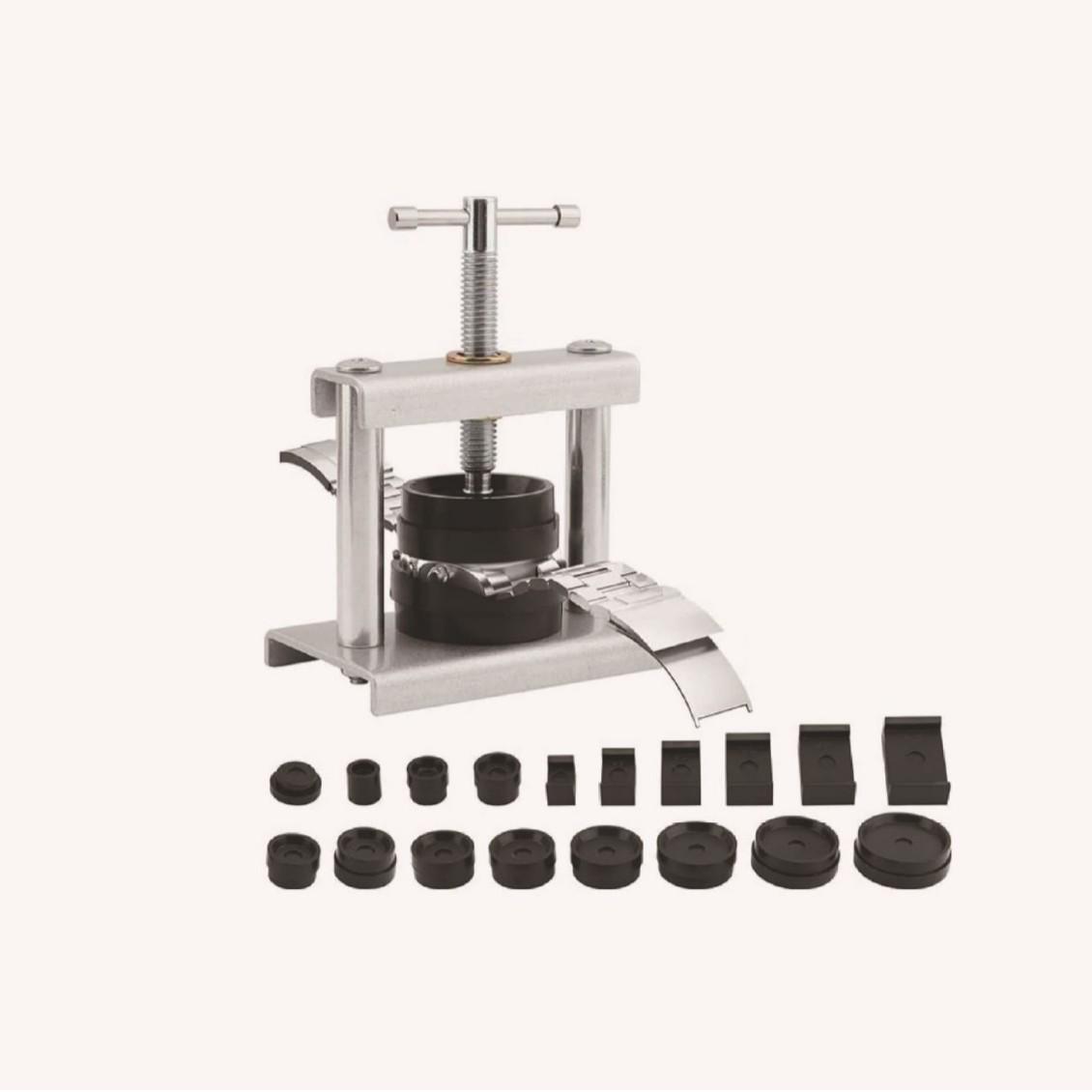 Watch Repair Desktop Press-in Tool: Quartz Case Back Closer & Battery Replacement Machine
Watch Repair Desktop Press-in Tool: Quartz Case Back Closer & Battery Replacement Machine