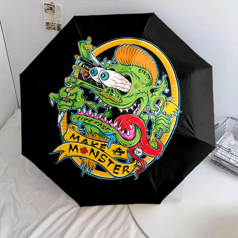 1pc Rat Fink pattern Umbrella Portable Folding Umbrella Iron Frame Hole Bone Structure Outdoor Home Umbrella разноцветный
1pc Rat Fink pattern Umbrella Portable Folding Umbrella Iron Frame Hole Bone Structure Outdoor Home Umbrella разноцветный