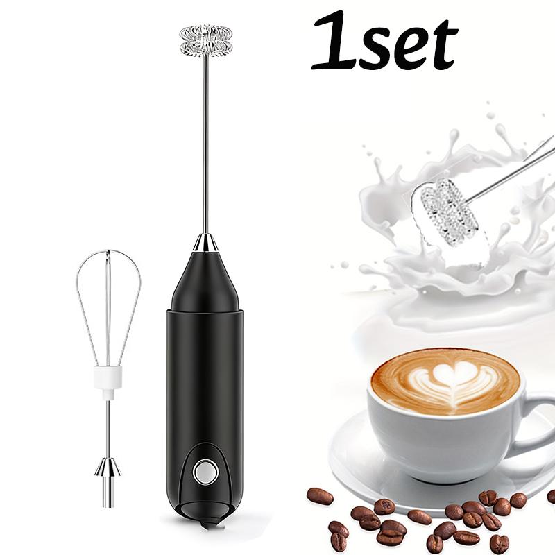 1/2sets Electric Handheld Egg Beater Coffee Milk Frother Portable Milk Foam Maker for Baking Food Mixer Essential Kitchen Tool
1/2sets Electric Handheld Egg Beater Coffee Milk Frother Portable Milk Foam Maker for Baking Food Mixer Essential Kitchen Tool