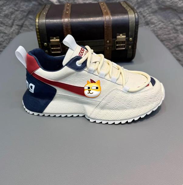 Original breathable leather dad shoes autumn new lightweight platform sports and leisure ec 43
Original breathable leather dad shoes autumn new lightweight platform sports and leisure ec 43