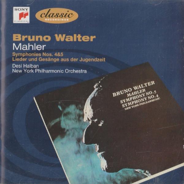 CD BRUNO WALTER - Symphonies No 4 Et No 5 (Mahler) 5153012 Sony Classical 2004 Classical Used
CD BRUNO WALTER - Symphonies No 4 Et No 5 (Mahler) 5153012 Sony Classical 2004 Classical Used