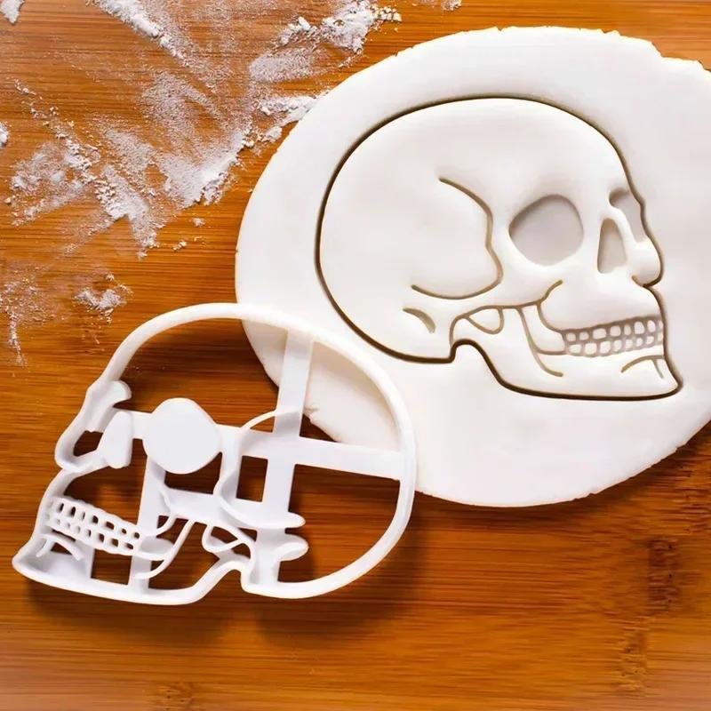 Halloween Skull Brain Organs Cookie Cutters Plastic 3D Cartoon Pressable Biscuit Stamp Chocolate Mold Cake Decorating Tools
Halloween Skull Brain Organs Cookie Cutters Plastic 3D Cartoon Pressable Biscuit Stamp Chocolate Mold Cake Decorating Tools