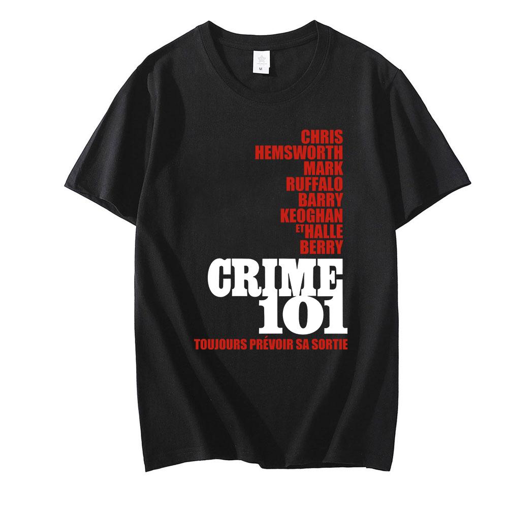 Crime 101 T-Shirt Unisex O-neck Tees Casual Graphic Printing T Shirt Short Sleeve Clothing Comfortable Cotton Tshirts XS чёрный
Crime 101 T-Shirt Unisex O-neck Tees Casual Graphic Printing T Shirt Short Sleeve Clothing Comfortable Cotton Tshirts XS чёрный