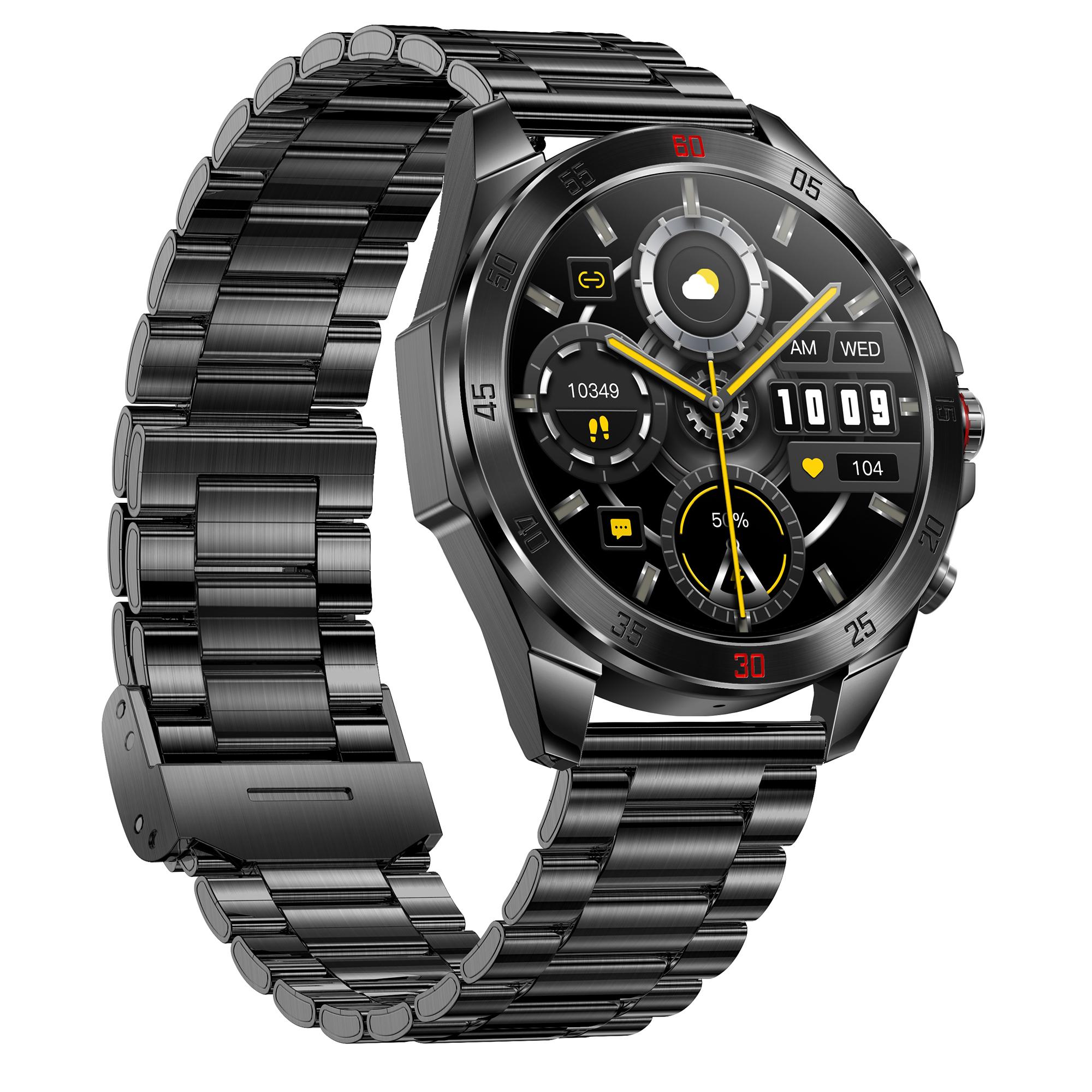 NX1 Pro Luxury Metal Business Smart Watch Health Monitoring Bluetooth-Compatible Calling Waterproof Sports Watch Silver
NX1 Pro Luxury Metal Business Smart Watch Health Monitoring Bluetooth-Compatible Calling Waterproof Sports Watch Silver