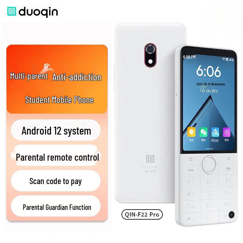 Смартфон QIN F22 Pro для студентів проти залежності (версія CN) 4GB RAM + 64GB Storage
Смартфон QIN F22 Pro для студентів проти залежності (версія CN) 4GB RAM + 64GB Storage