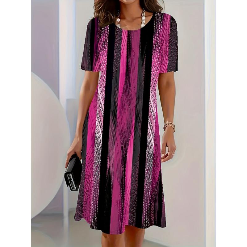 Elegant Short Sleeved Round Neck Fitted Top and Flowing Skirt 2XL
Elegant Short Sleeved Round Neck Fitted Top and Flowing Skirt 2XL