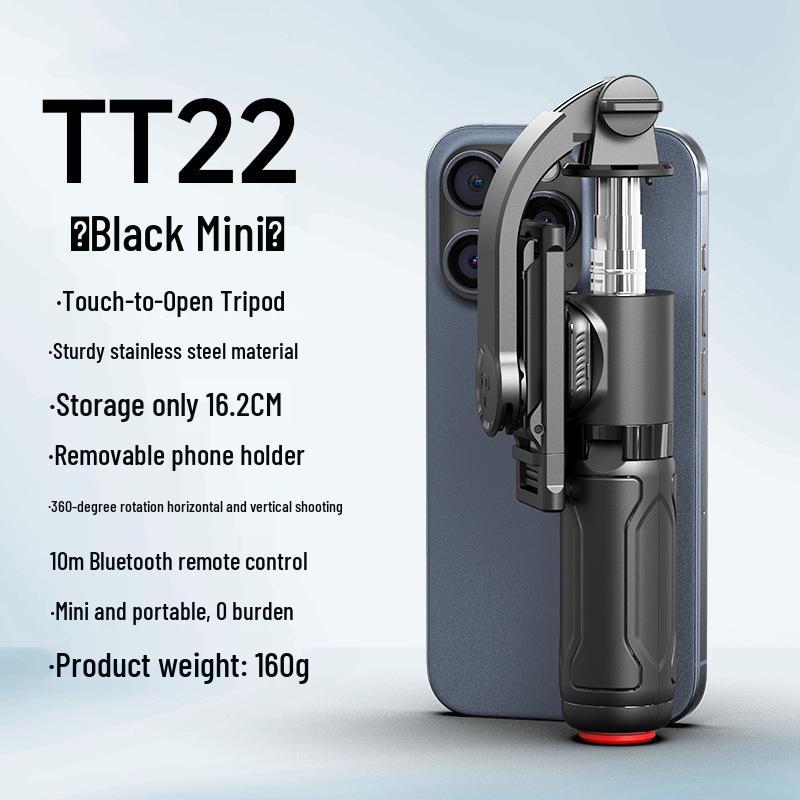 Diudiu Portable Mini Selfie Stick: Travel Tripod & Bluetooth Phone Holder for Live Streaming
Diudiu Portable Mini Selfie Stick: Travel Tripod & Bluetooth Phone Holder for Live Streaming