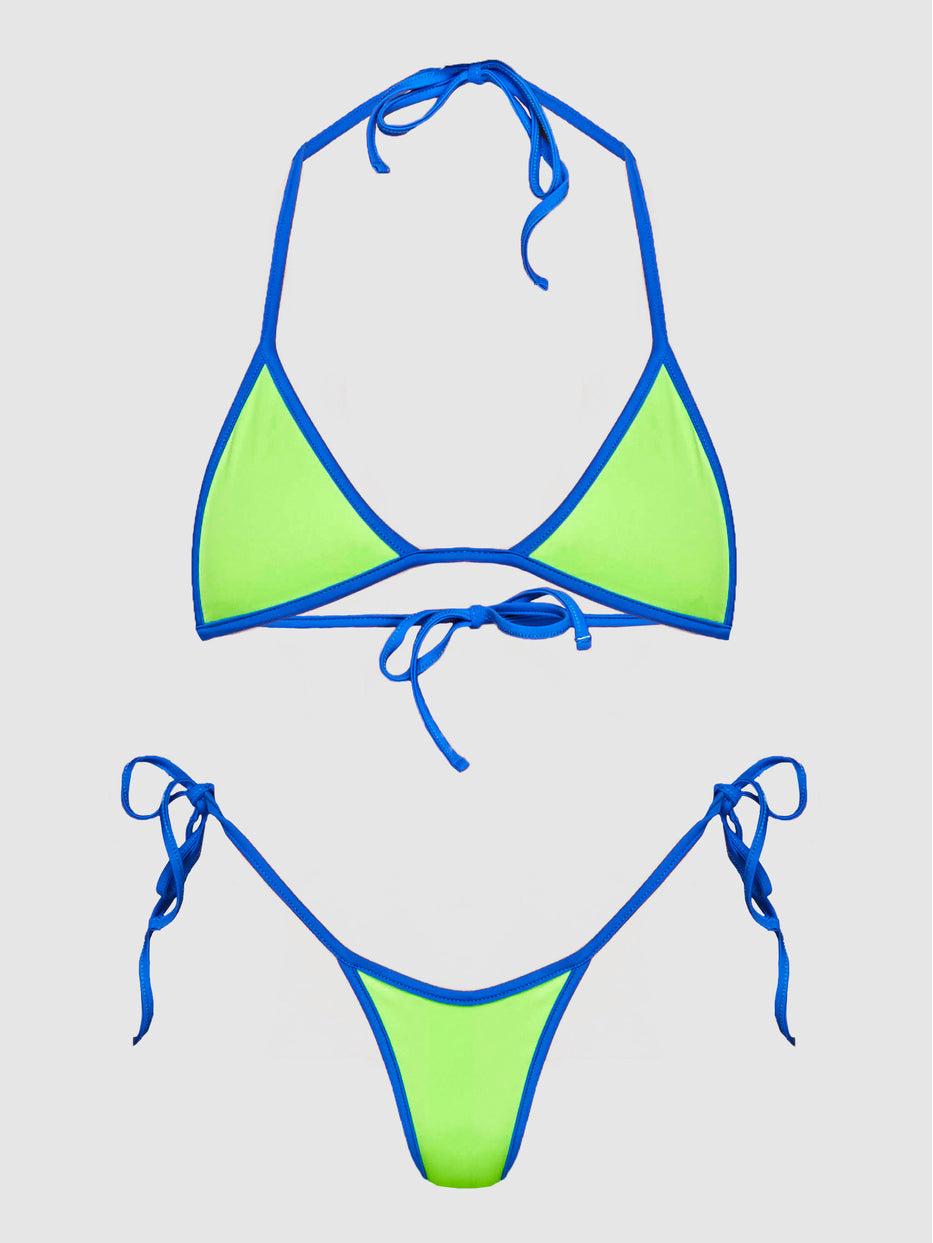 2024 Зеленый Высококлассный Комплект Бикини Тонг – Маленький, Европейско-американский Стиль Small флуоресцентный зеленый
2024 Зеленый Высококлассный Комплект Бикини Тонг – Маленький, Европейско-американский Стиль Small флуоресцентный зеленый