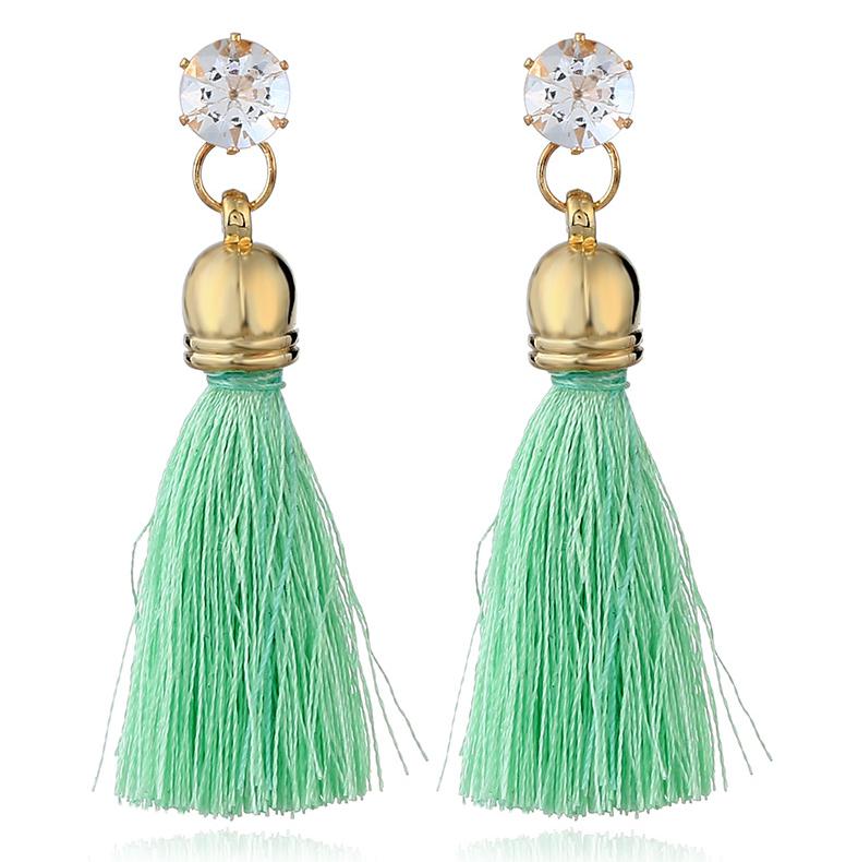 2018 New Personality Versatile Fashion Colorful Oversized Rhinestone Alloy Tassel Long Earrings For Women Crystal Earrings зелений
2018 New Personality Versatile Fashion Colorful Oversized Rhinestone Alloy Tassel Long Earrings For Women Crystal Earrings зелений
