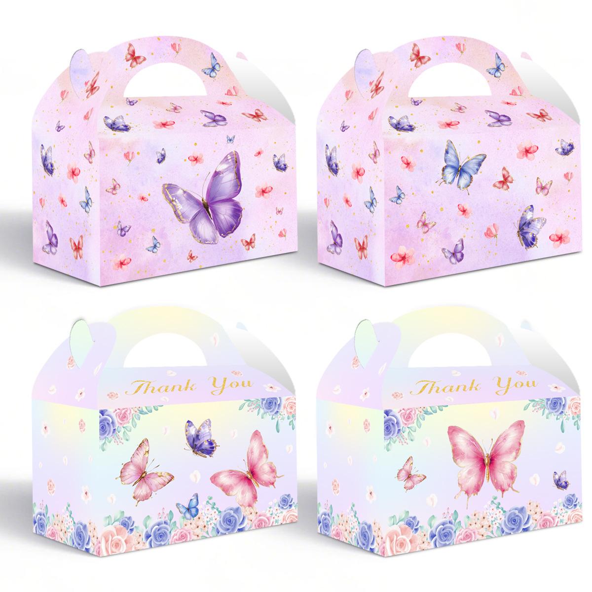 Girl Birthday Party Decoration Gift Carton, Butterfly Snack Candy Portable Box carton
Girl Birthday Party Decoration Gift Carton, Butterfly Snack Candy Portable Box carton