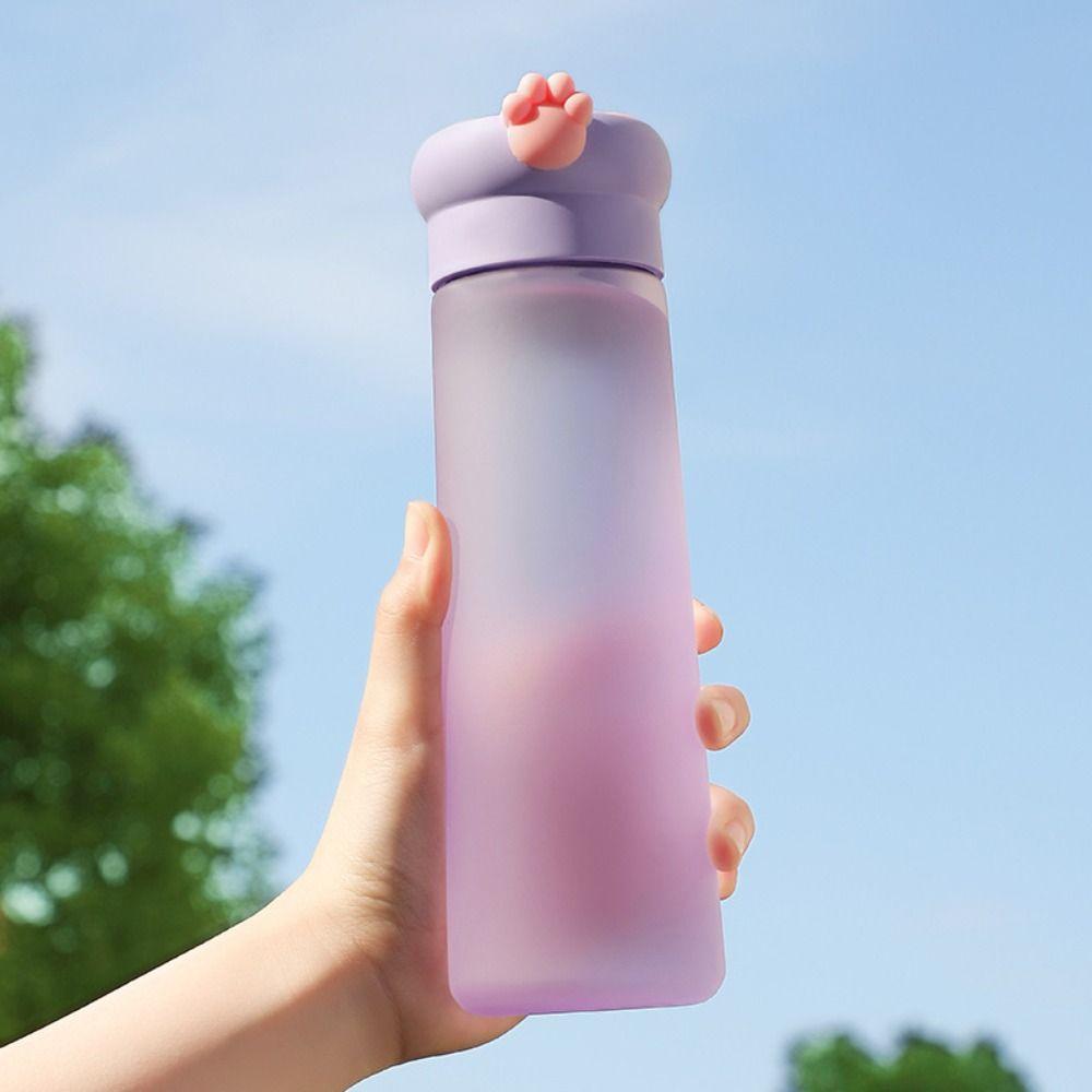 530ML Student Water Cup Cat s Paw Water Bottle Simplicity Sports Water Bottle Outdoor Sports рожевий
530ML Student Water Cup Cat s Paw Water Bottle Simplicity Sports Water Bottle Outdoor Sports рожевий