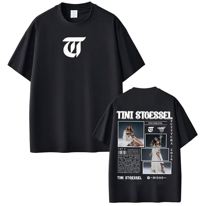 Tini Stoessel Futtura Album Tour 2026 Graphic T Shirt Men Women Clothing Fashion Aesthetic Tshirts Harajuku Cotton Tshirts Top 3XL
Tini Stoessel Futtura Album Tour 2026 Graphic T Shirt Men Women Clothing Fashion Aesthetic Tshirts Harajuku Cotton Tshirts Top 3XL