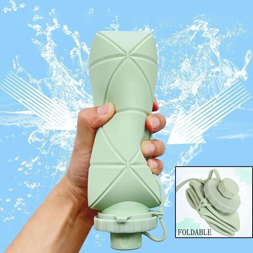 Складная силиконовая бутылка для воды, спортивная бутылка для воды, устойчивая к падениям, для путешествий на открытом воздухе, переносная кружка для воды, для бега, велоспорта, Campi зелёный
Складная силиконовая бутылка для воды, спортивная бутылка для воды, устойчивая к падениям, для путешествий на открытом воздухе, переносная кружка для воды, для бега, велоспорта, Campi зелёный