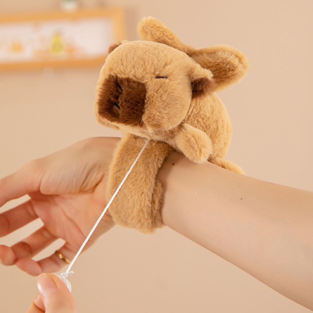 Swing Wings Capybara Plush Slap Браслет Браслет Capybara Plush Hand Ring Подарок на день рождения style 1
Swing Wings Capybara Plush Slap Браслет Браслет Capybara Plush Hand Ring Подарок на день рождения style 1