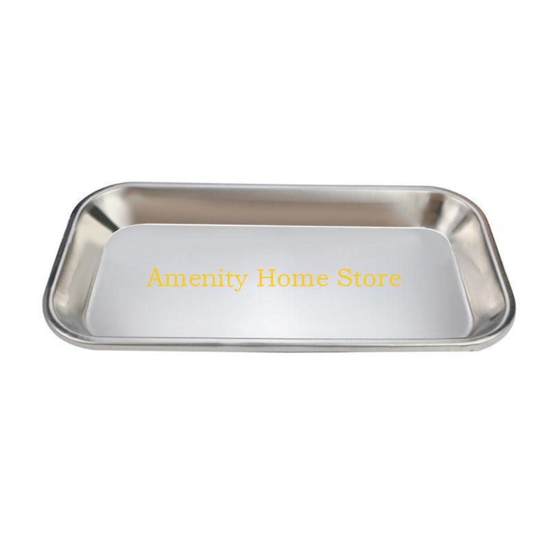 F26C Surgical Dental Tray Stainless Steel Tray for Lab Instrument Medical Instrument Tray Organizer for Dentist Bathroom
F26C Surgical Dental Tray Stainless Steel Tray for Lab Instrument Medical Instrument Tray Organizer for Dentist Bathroom