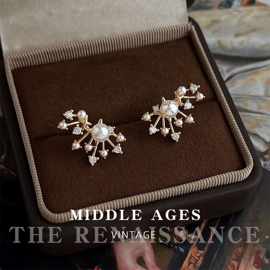 Fireworks~ French Mangxing Pearl Zircon Earrings Light Luxury Fashion Earrings Women
Fireworks~ French Mangxing Pearl Zircon Earrings Light Luxury Fashion Earrings Women