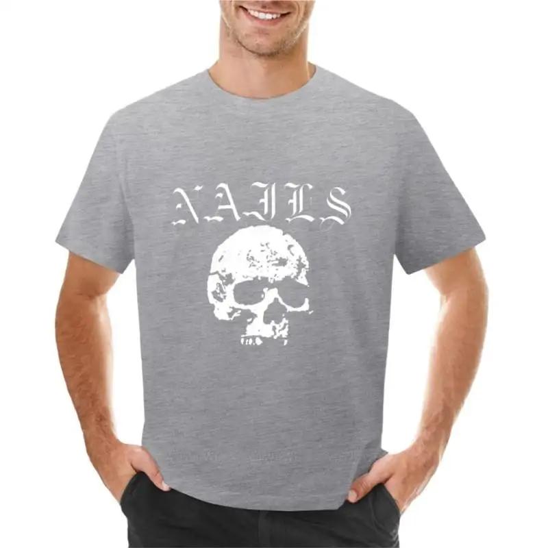 t-shirt men summer tees Nails, Hardcore Punk Band, White T-Shirt Blouse shirts graphic tees workout shirts for men XXXXXL армія зелений колір
t-shirt men summer tees Nails, Hardcore Punk Band, White T-Shirt Blouse shirts graphic tees workout shirts for men XXXXXL армія зелений колір