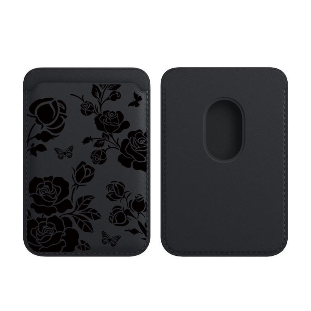 For Magsafe Wallet Magnet Phone Card Bag Rose pattern Ultra-thin Mobile Phone Case Anti-theft for iPhone 17 16 15 14 13 ProMax чёрный
For Magsafe Wallet Magnet Phone Card Bag Rose pattern Ultra-thin Mobile Phone Case Anti-theft for iPhone 17 16 15 14 13 ProMax чёрный
