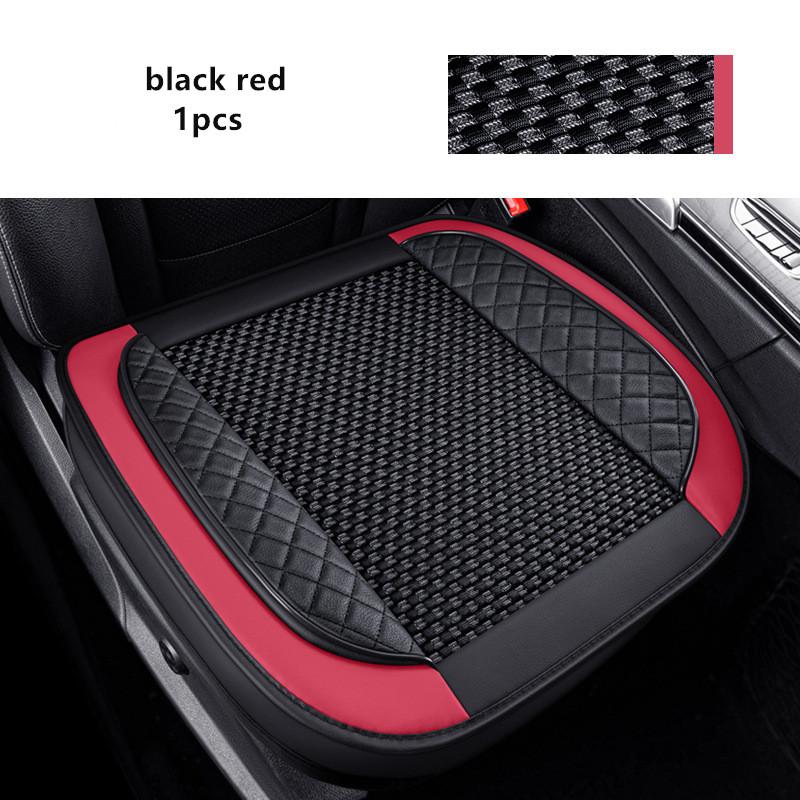 Ice Silk +PU Car Seat Cover Universal Seat Protection Cushion For Prado 120 Kia Rio 4 Mitsubishi Lancer Skoda Octavia 2 MG HS Black Red front 1
Ice Silk +PU Car Seat Cover Universal Seat Protection Cushion For Prado 120 Kia Rio 4 Mitsubishi Lancer Skoda Octavia 2 MG HS Black Red front 1