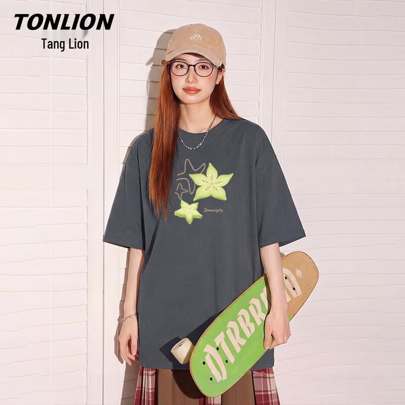 TonLion Women s Pure Cotton Cartoon Round Neck T-Shirt L
TonLion Women s Pure Cotton Cartoon Round Neck T-Shirt L