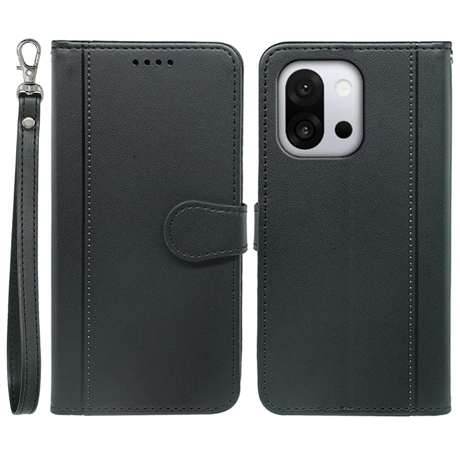 For OnePlus 13T 5G Wallet Case Magnetic Snap Leather Phone Cover with Strap Black
For OnePlus 13T 5G Wallet Case Magnetic Snap Leather Phone Cover with Strap Black