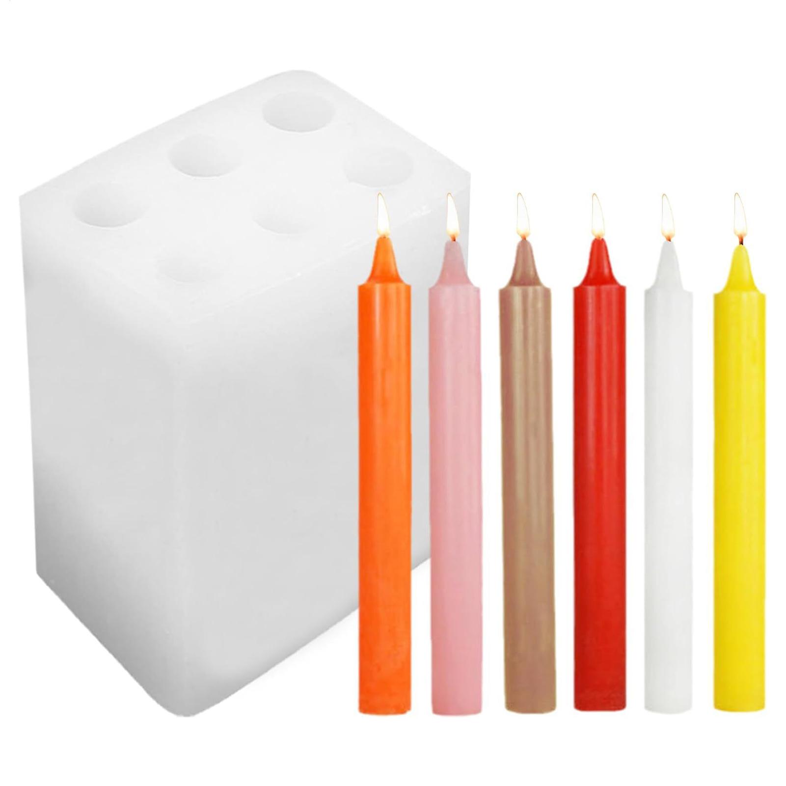 Pillar Candle Molds 6-Cavity Craft Mould Easy Release Candles Molds For Wedding Birthdays Handcrafts Holidays Gatherings Parties China Mainland
Pillar Candle Molds 6-Cavity Craft Mould Easy Release Candles Molds For Wedding Birthdays Handcrafts Holidays Gatherings Parties China Mainland