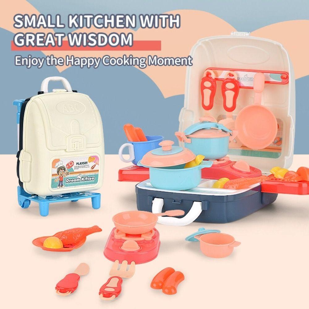 Safe Makeup Suitcase Toy Mini Portable Kids Tool Kit Bag Kitchenware Simulation Cooking Toys Kids
Safe Makeup Suitcase Toy Mini Portable Kids Tool Kit Bag Kitchenware Simulation Cooking Toys Kids