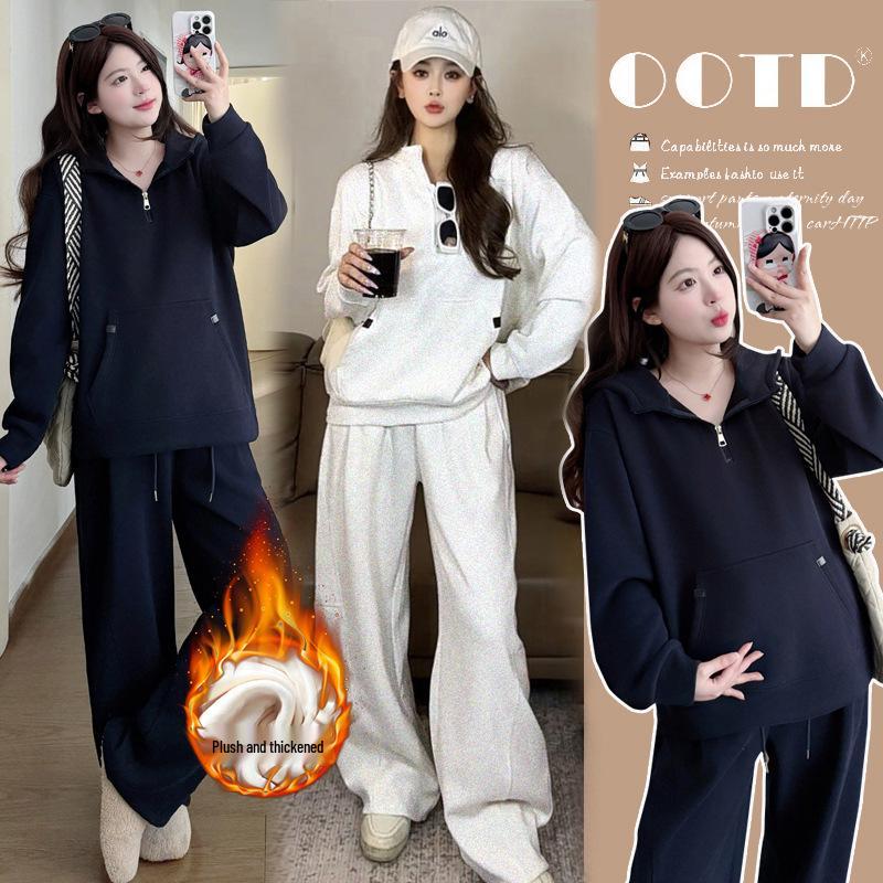Women s Maternity Velvet Thick Set - Cozy Loose Fit Autumn/Winter Outerwear Double Extra Large
Women s Maternity Velvet Thick Set - Cozy Loose Fit Autumn/Winter Outerwear Double Extra Large