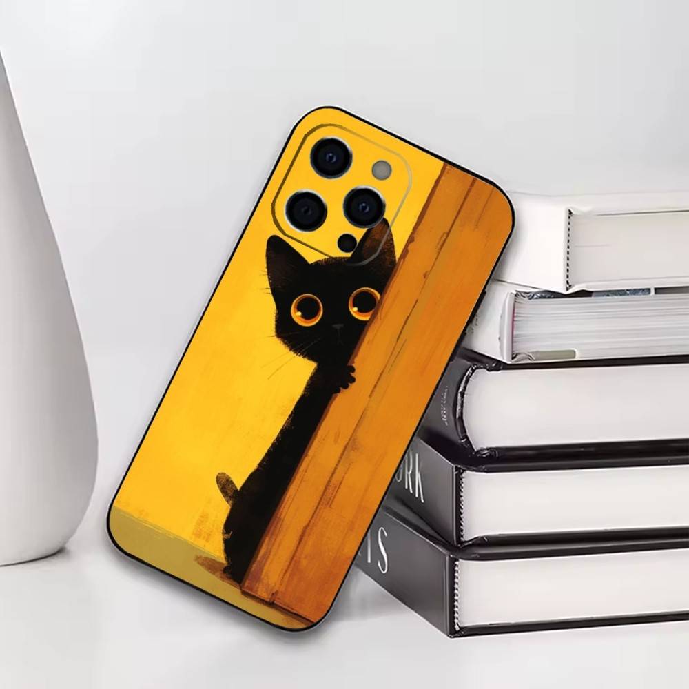 Cute Cartoon Cat & Duck Aesthetic Phone Case For iPhone17,16,15,14,13,12,11 Plus,Pro Others Soft Black Cover iPhone16plus
Cute Cartoon Cat & Duck Aesthetic Phone Case For iPhone17,16,15,14,13,12,11 Plus,Pro Others Soft Black Cover iPhone16plus