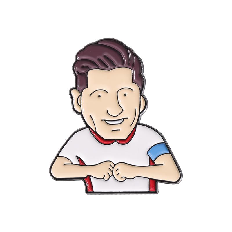 Creative Football Enamel Pin Cool Star Professional Athletes Brooches Lapel Backpack Badge Party Jewelry Gift For Fans Friends
Creative Football Enamel Pin Cool Star Professional Athletes Brooches Lapel Backpack Badge Party Jewelry Gift For Fans Friends