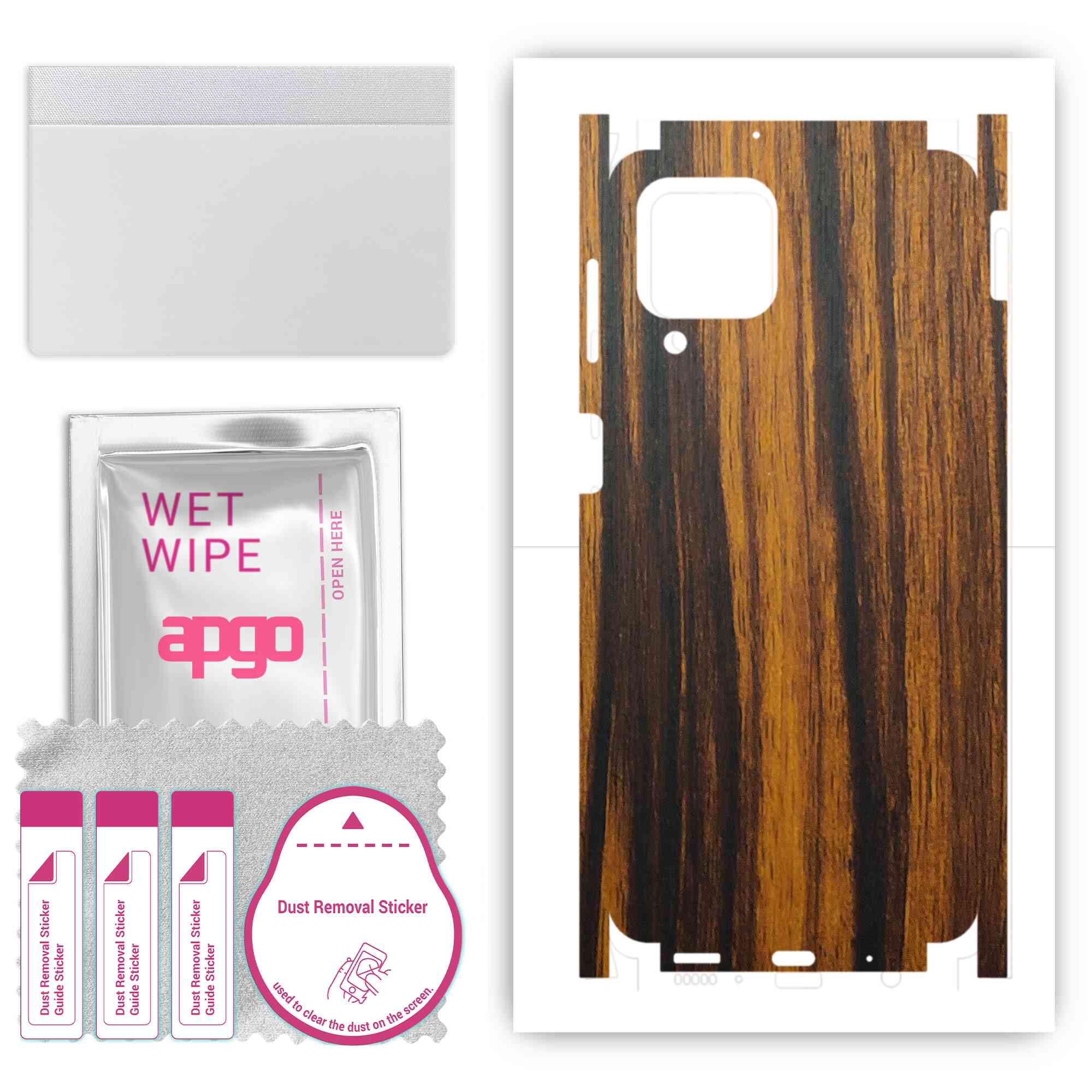 apgo Protective Skin Sticker for the back+sides compatible with Samsung Galaxy M53 5G, Full Wrap Film, Foil, Vinyl - Pattern Tigerwood
apgo Protective Skin Sticker for the back+sides compatible with Samsung Galaxy M53 5G, Full Wrap Film, Foil, Vinyl - Pattern Tigerwood