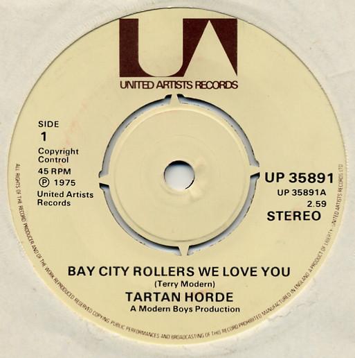 7-дюймовая пластинка TARTAN HORDE Bay City Rollers We Love You UP35891 United Artists 1975 UK Rock Б/у
7-дюймовая пластинка TARTAN HORDE Bay City Rollers We Love You UP35891 United Artists 1975 UK Rock Б/у