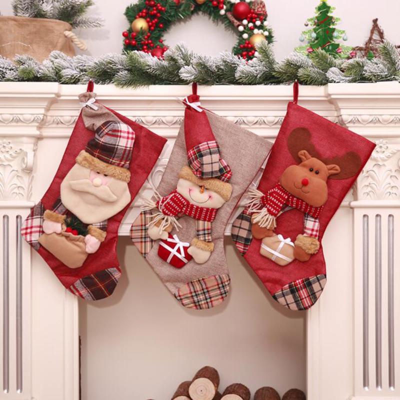 Holiday Christmas Stocking Ornament Chrismas Decorations for Home Christmas Tree Ornaments Gift Hol
Holiday Christmas Stocking Ornament Chrismas Decorations for Home Christmas Tree Ornaments Gift Hol
