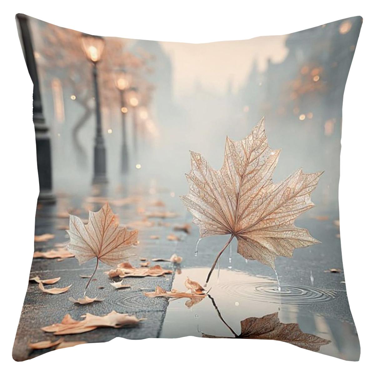 Butterfly & Maple Leaf Printed Soft Decorative Throw Pillows Polyester pillowcase, sofa decorative cushion cov Headboard Pillow 45x45cm
Butterfly & Maple Leaf Printed Soft Decorative Throw Pillows Polyester pillowcase, sofa decorative cushion cov Headboard Pillow 45x45cm