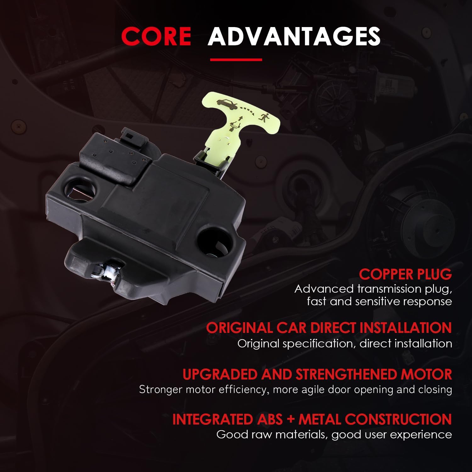 CCIYU Trunk Lock Latch Fit for Toyota for Camry 2007 2008 2009 2010 2011, Rear Trunk Latch Door Lock Actuator Assembly, Replaces # 64600-06010
CCIYU Trunk Lock Latch Fit for Toyota for Camry 2007 2008 2009 2010 2011, Rear Trunk Latch Door Lock Actuator Assembly, Replaces # 64600-06010