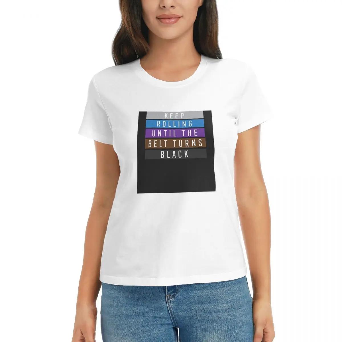 Women TShirt Jiu Jitsu BJJ Keep Rolling Light Summer Short Sleeve Tees ONeck Cotton T Shirts Clothes Tops Streetwear S
Women TShirt Jiu Jitsu BJJ Keep Rolling Light Summer Short Sleeve Tees ONeck Cotton T Shirts Clothes Tops Streetwear S