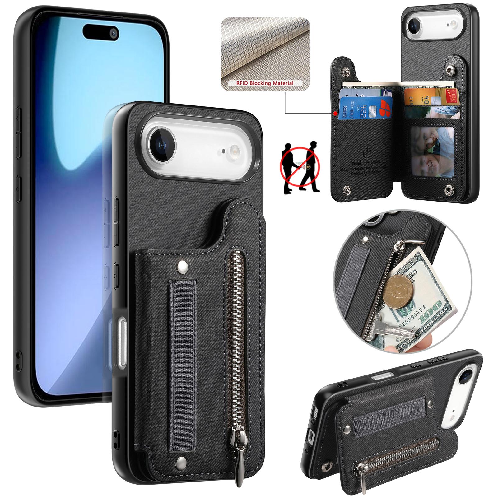 Magnetic Zipper Elastic Wrist Strap Cards Solt Wallet Leather Case For iPhone 17 17 Air 16 Plus 15 14 13 12 kickstand Flip Cover iPhone 12 чёрный
Magnetic Zipper Elastic Wrist Strap Cards Solt Wallet Leather Case For iPhone 17 17 Air 16 Plus 15 14 13 12 kickstand Flip Cover iPhone 12 чёрный