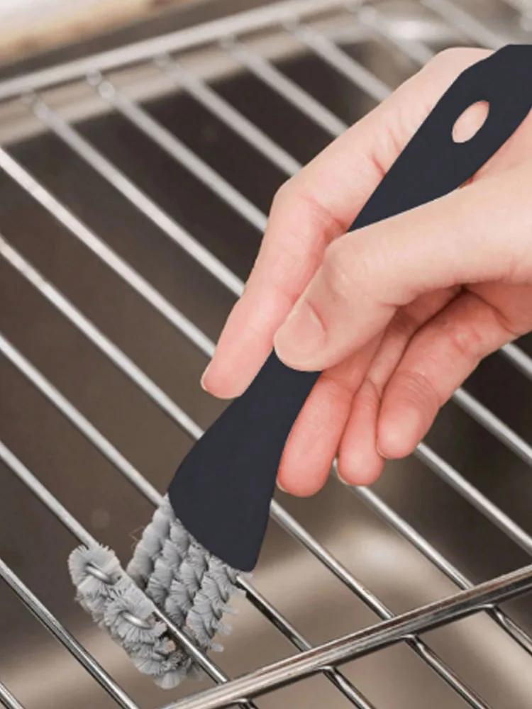 2 в 1 щетка для чистки барбекю, гриль, V-образная щетка с крючками, скребок, многофункциональная сетка для гриля, противень для духовки, кухонный гаджет чёрный
2 в 1 щетка для чистки барбекю, гриль, V-образная щетка с крючками, скребок, многофункциональная сетка для гриля, противень для духовки, кухонный гаджет чёрный