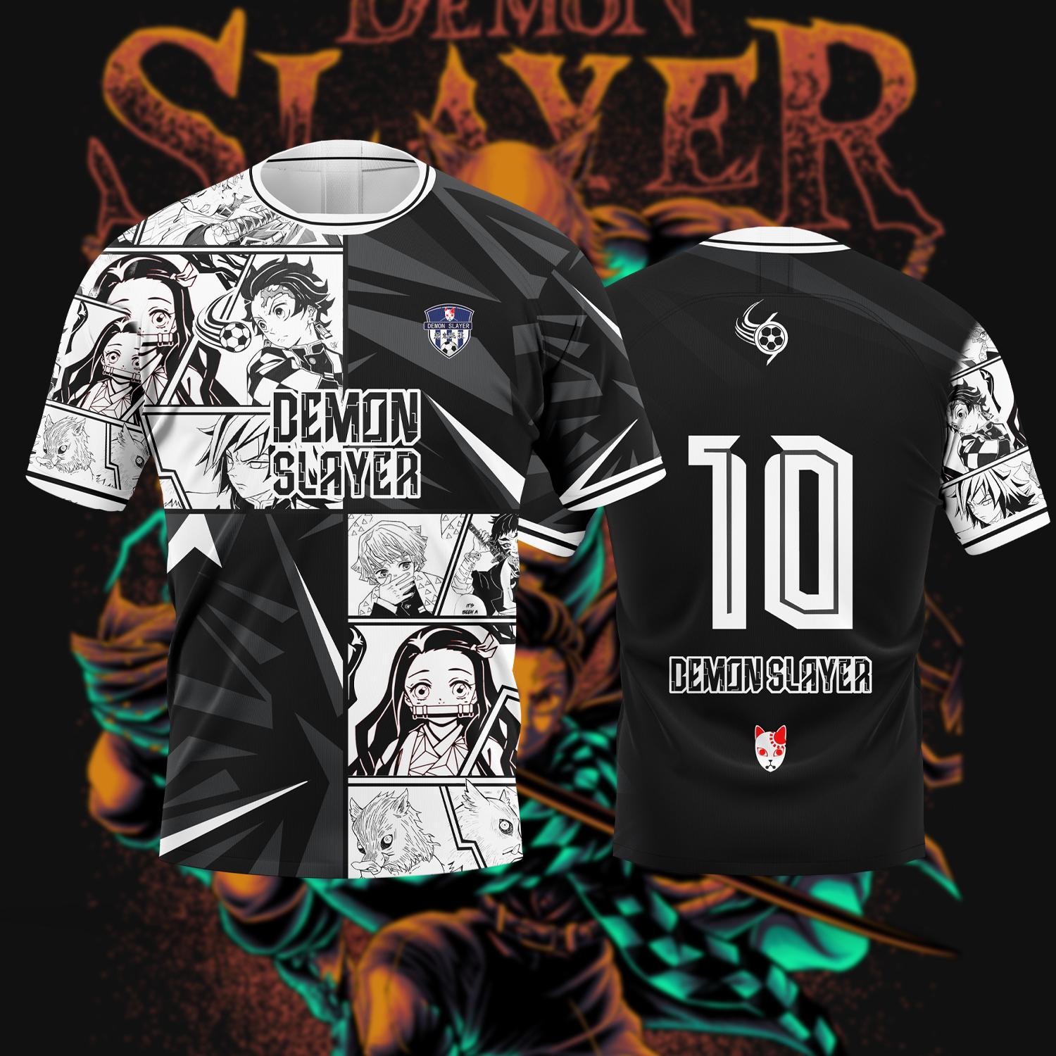 New Anime Demon Slayer Jersey Tanjirou Maillot Casual Breathable T-Shirt For Men Women In Summer Roleplay Clothing Tshirt Tops XS
New Anime Demon Slayer Jersey Tanjirou Maillot Casual Breathable T-Shirt For Men Women In Summer Roleplay Clothing Tshirt Tops XS