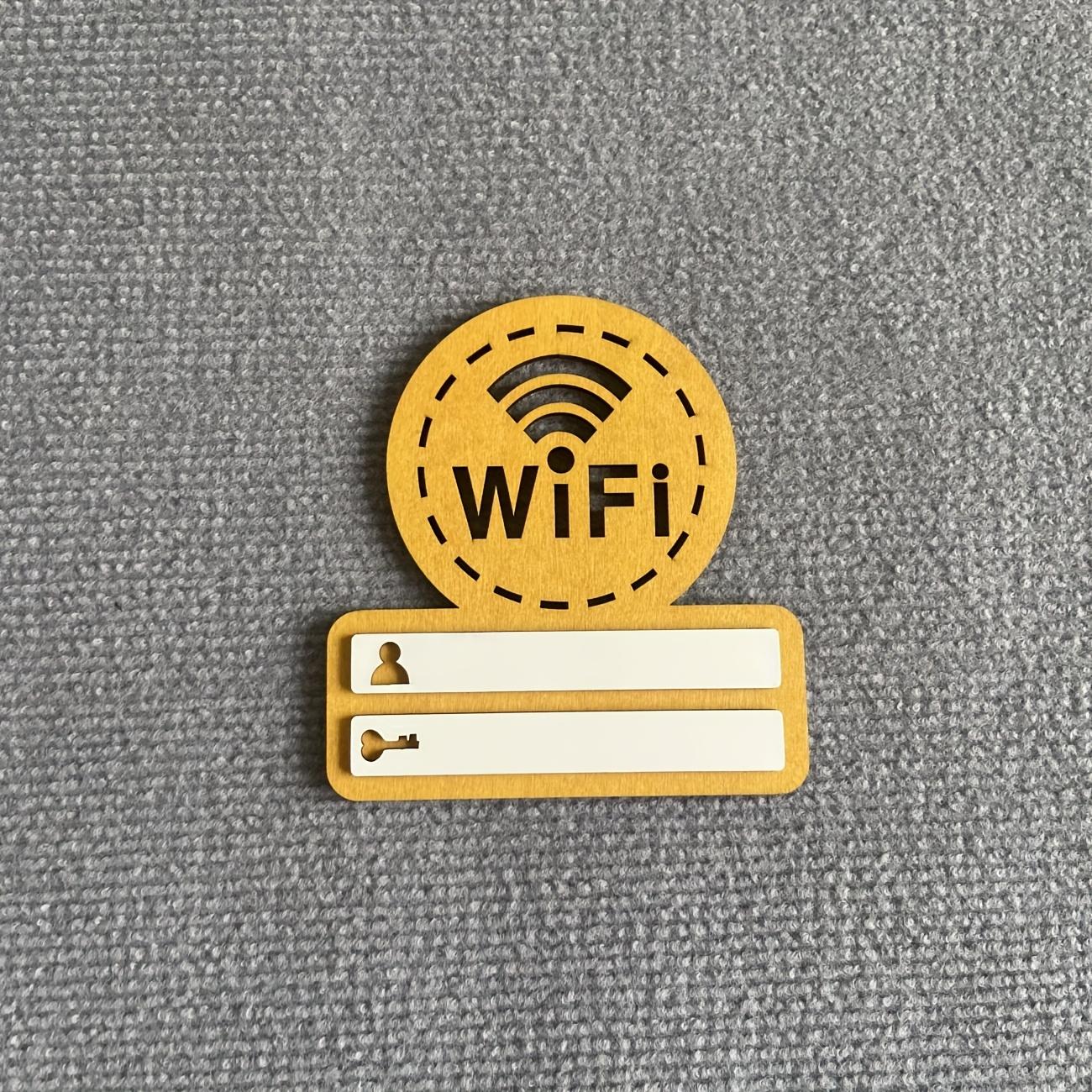 1PC Creative Personalized Wooden WIFI Password Plate, Writable, Wall-mounted жовтий
1PC Creative Personalized Wooden WIFI Password Plate, Writable, Wall-mounted жовтий