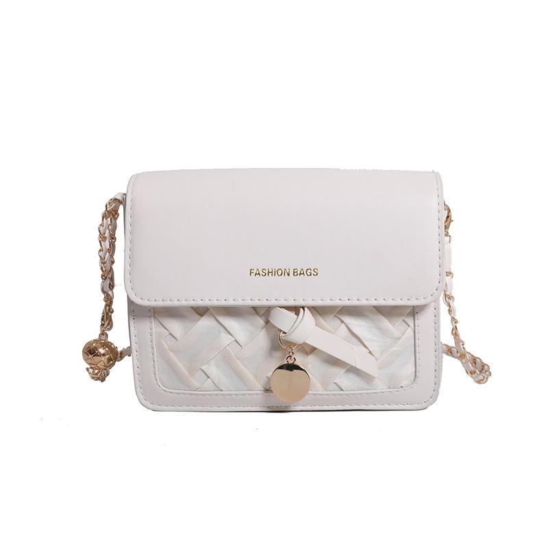 Small niche design women s bag, fashiable and high-end, woven and spliced shoulder bag, versatile chain crossbody women s bag білий
Small niche design women s bag, fashiable and high-end, woven and spliced shoulder bag, versatile chain crossbody women s bag білий