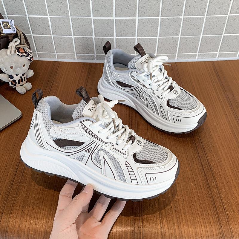 Platform dad shoes women s 2025 spring new retro heightening fashion lightweight and comfortable casual girls sports shoes 35 коричневый
Platform dad shoes women s 2025 spring new retro heightening fashion lightweight and comfortable casual girls sports shoes 35 коричневый