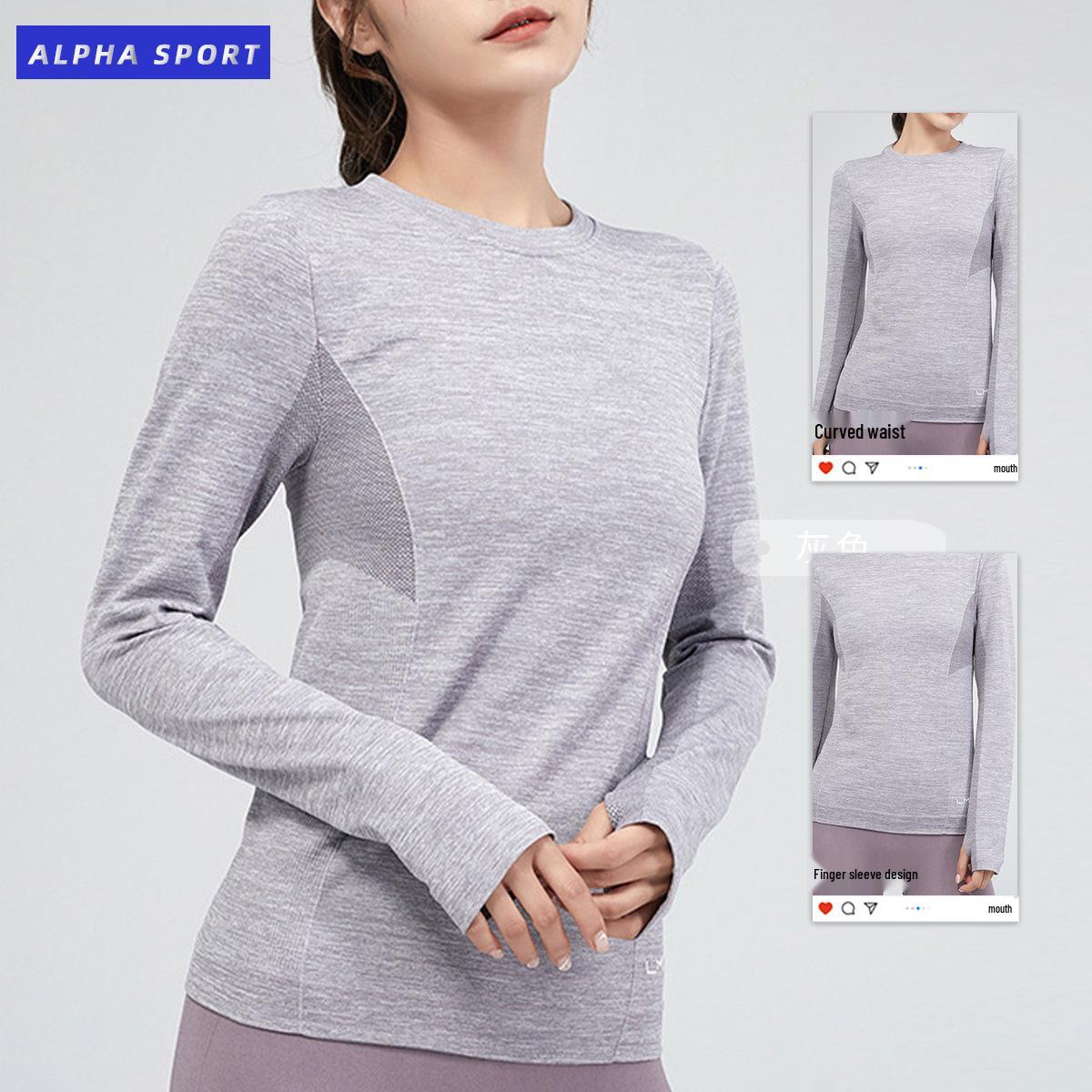 Alpha Yoga Women s Seamless Long Sleeve Sportswear - Breathable, Sweat-Wicking, Quick-Drying for Outdoor Running and Cycling Small синій
Alpha Yoga Women s Seamless Long Sleeve Sportswear - Breathable, Sweat-Wicking, Quick-Drying for Outdoor Running and Cycling Small синій