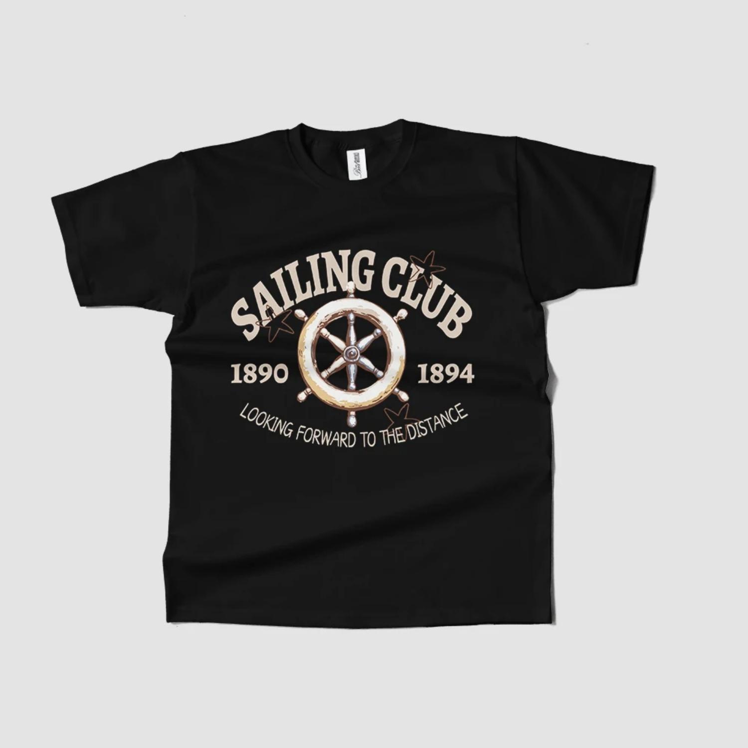 Women s Black T-Shirt with Vintage Style Short Sleeve Tee for Summer Casual Wear Nautical Print Trendy Streetwear Comfortable S чёрный
Women s Black T-Shirt with Vintage Style Short Sleeve Tee for Summer Casual Wear Nautical Print Trendy Streetwear Comfortable S чёрный