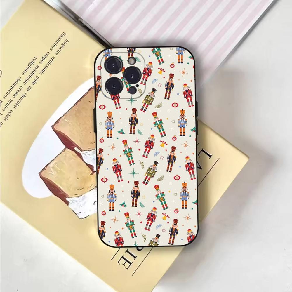 Nutcracker Christmas Phone Case For iPhone 6,17,16,15,14,13,12,11 Plus,Pro Max,XS,X,XR,SE,Mini,8,7,Soft Silicone Black Cover iPhone12PRO
Nutcracker Christmas Phone Case For iPhone 6,17,16,15,14,13,12,11 Plus,Pro Max,XS,X,XR,SE,Mini,8,7,Soft Silicone Black Cover iPhone12PRO