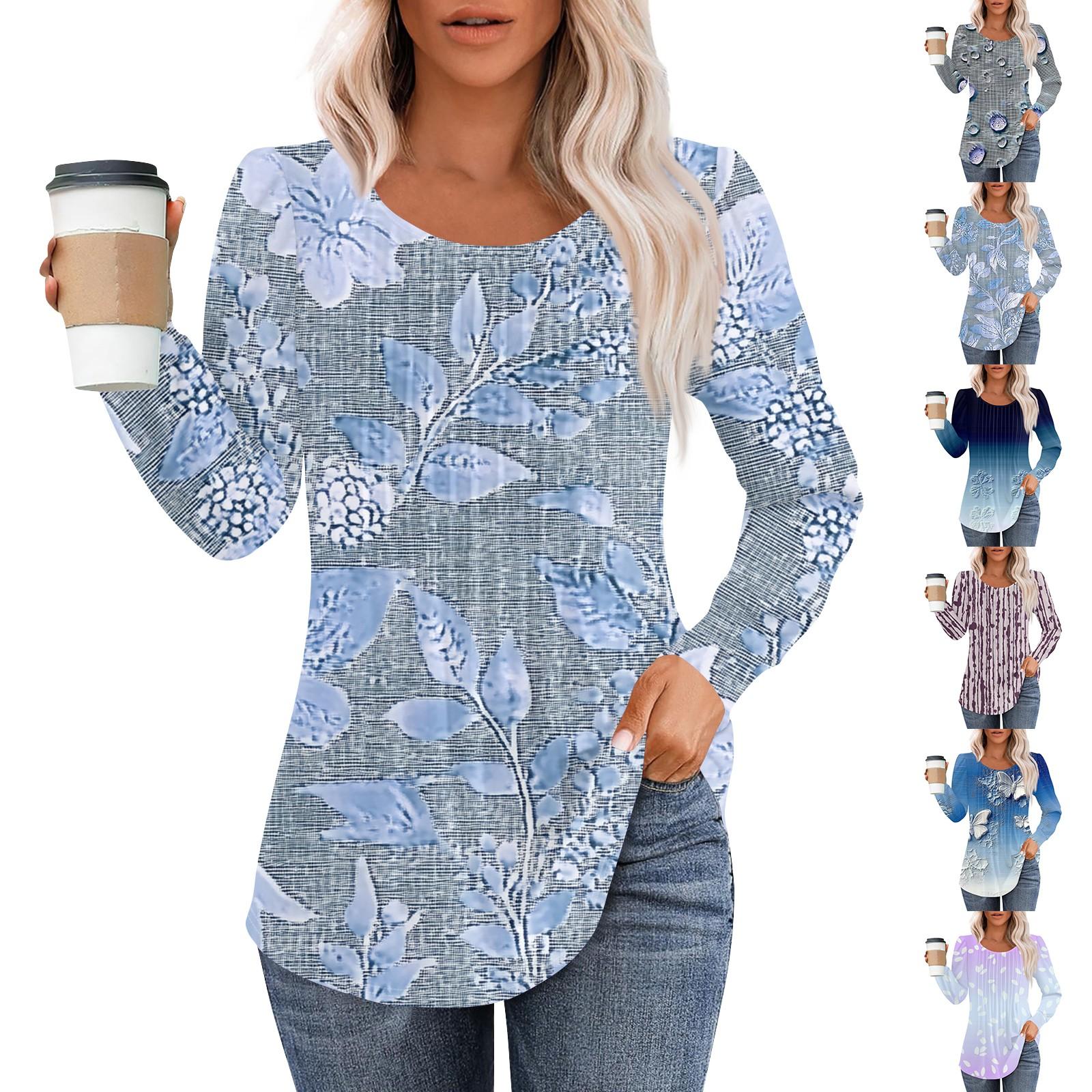Women s Fashion Casual Pleated Round Neck Vintage Floral Print Long Sleeve T-Shirt Top XL
Women s Fashion Casual Pleated Round Neck Vintage Floral Print Long Sleeve T-Shirt Top XL
