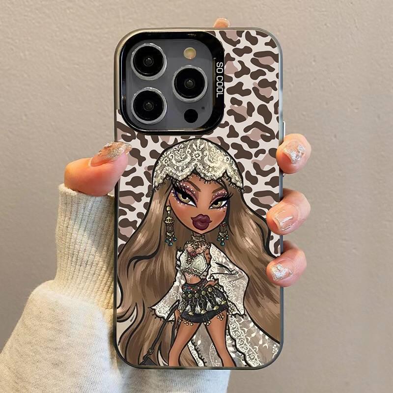 Lovely Doll Bratz Phone Case For iPhone 16 Pro 15 14 13 12 11 Pro Max 13 Mini 14 Plus Fashion Girl Candy Matte Shockproof Cover iPhone 14Pro
Lovely Doll Bratz Phone Case For iPhone 16 Pro 15 14 13 12 11 Pro Max 13 Mini 14 Plus Fashion Girl Candy Matte Shockproof Cover iPhone 14Pro