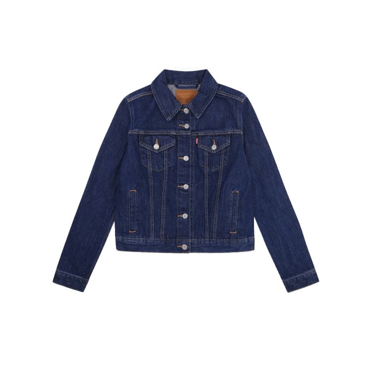 Levis Повседневная короткая однобортная джинсовая куртка Женские куртки Темный деним 29945-0036
Levis Повседневная короткая однобортная джинсовая куртка Женские куртки Темный деним 29945-0036