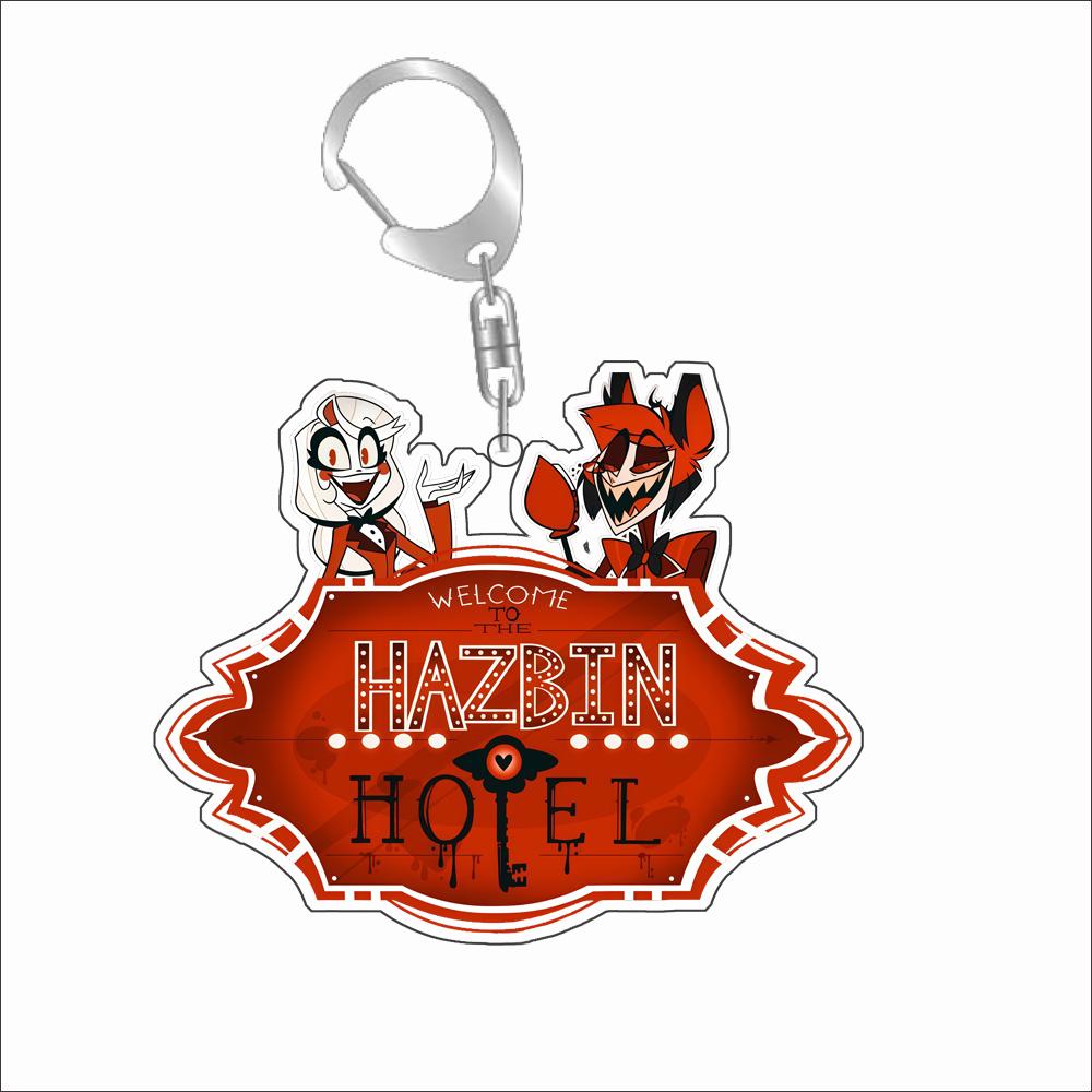 Acrylic Keychain for Helluva Boss Logo Pendant Different Styles Anime Cartoons Acrylic Key Buckle Self-Made Decoration Pendant
Acrylic Keychain for Helluva Boss Logo Pendant Different Styles Anime Cartoons Acrylic Key Buckle Self-Made Decoration Pendant